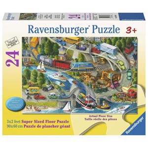 Ravensburger (05560) - "Vacation Hustle" - 24 piezas