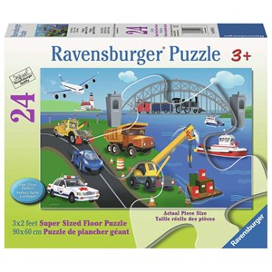 Ravensburger (05561) - "A Day On The Job" - 24 piezas