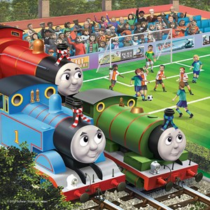 Ravensburger (08037) - "Thomas Watches Soccer" - 49 piezas