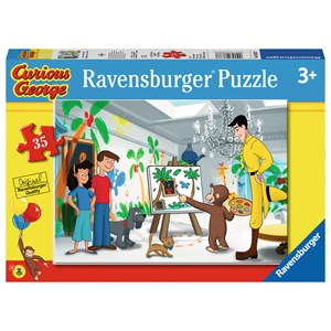 Ravensburger (08633) - "Look Curious George!" - 35 piezas