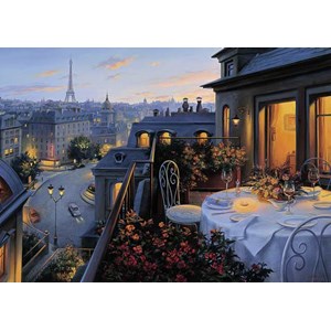 Ravensburger (19410) - "Paris Balcony" - 1000 piezas