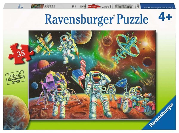 Ravensburger (08678) - "Moon Landing" - 35 piezas