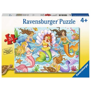 Ravensburger (08684) - "Queens of The Ocean" - 35 piezas