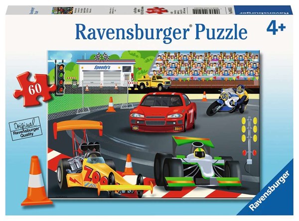 Ravensburger (09515) - "Day at The Races" - 60 piezas