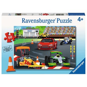 Ravensburger (09515) - "Day at The Races" - 60 piezas