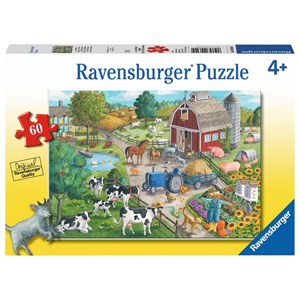 Ravensburger (09640) - "Home on The Range" - 60 piezas