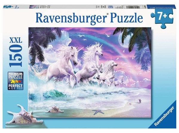 Ravensburger (10057) - "Unicorn Beach" - 150 piezas