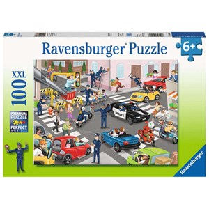 Ravensburger (10401) - "Police Patrol" - 100 piezas