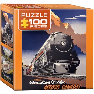 Eurographics (8104-0324) - "Travel CP Across Canada" - 100 piezas