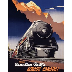 Eurographics (8104-0324) - "Travel CP Across Canada" - 100 piezas