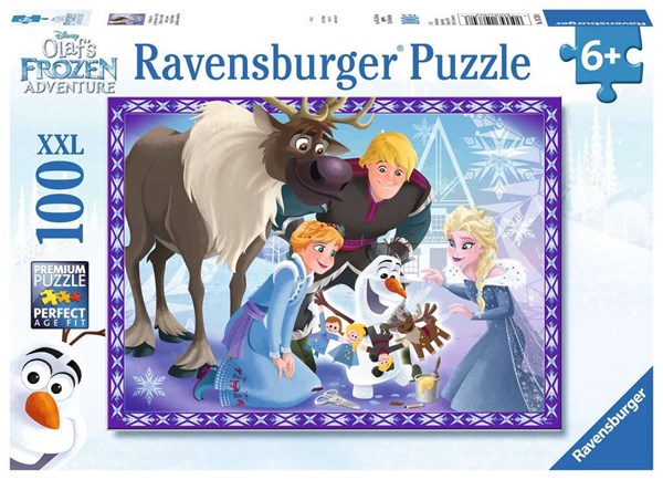 Ravensburger (10730) - "Disney Frozen, Olaf's Adventures" - 100 piezas