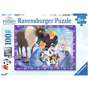 Ravensburger (10730) - "Disney Frozen, Olaf's Adventures" - 100 piezas