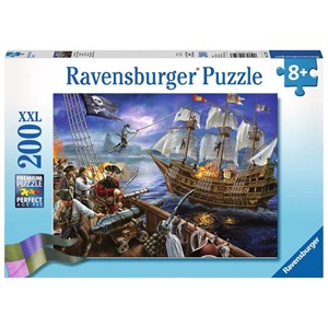 Ravensburger (12759) - "Blackbeard's Battle" - 200 piezas