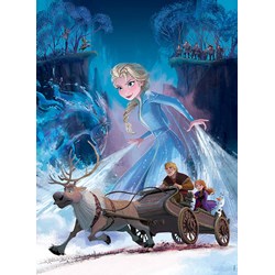 Ravensburger (12865) - "Disney Frozen 2, The Mysterious Forest" - 200 piezas