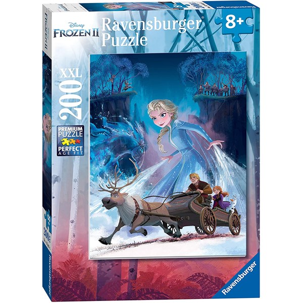Ravensburger (12865) - "Disney Frozen 2, The Mysterious Forest" - 200 piezas