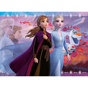 Ravensburger (12868) - "Disney Frozen 2, Strong Sisters" - 100 piezas