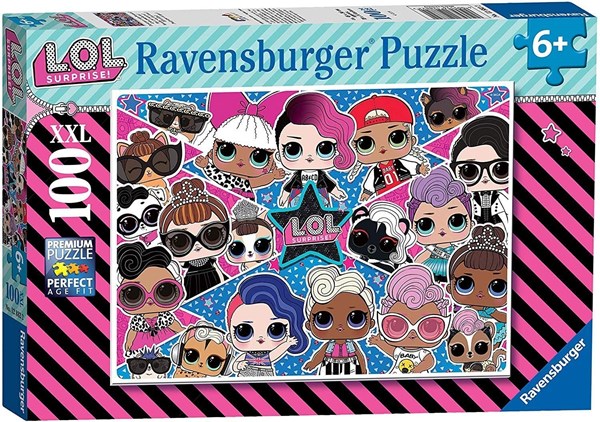 Ravensburger (12882) - "LOL Surprise" - 100 piezas