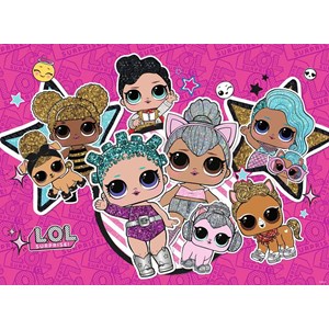 Ravensburger (12884) - "LOL Surprise, Girl Power" - 200 piezas