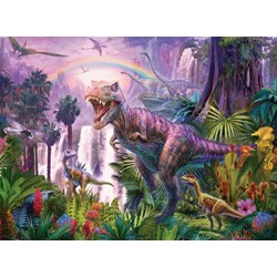 Ravensburger (12892) - "King of The Dinosaurs" - 200 piezas