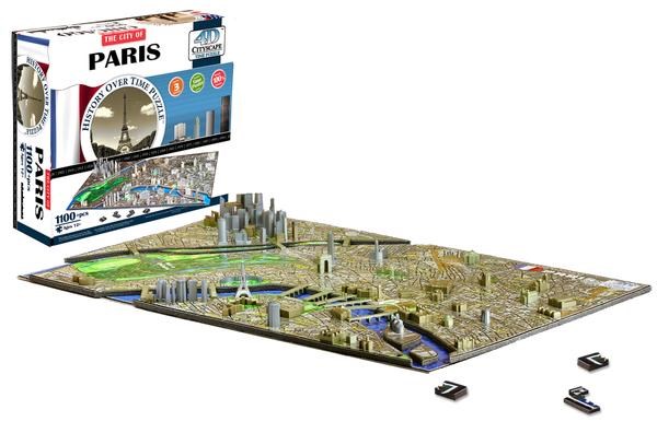 4D Cityscape (40028) - "Paris" - 1100 piezas