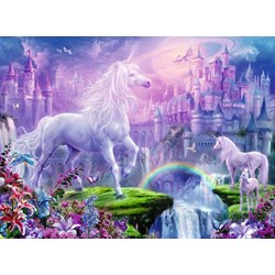 Ravensburger (12907) - "Unicorn Kingdom" - 100 piezas