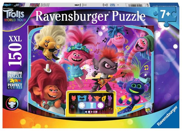 Ravensburger (12913) - "Trolls 2, World Tour" - 150 piezas