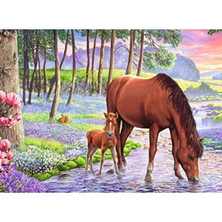 Ravensburger (13242) - "Serene Sunset" - 300 piezas