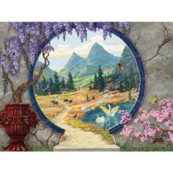 Ravensburger (13576) - "Into a New World" - 300 piezas