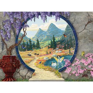 Ravensburger (13576) - "Into a New World" - 300 piezas