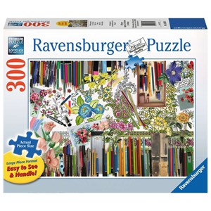 Ravensburger (13592) - "Color with Me" - 300 piezas