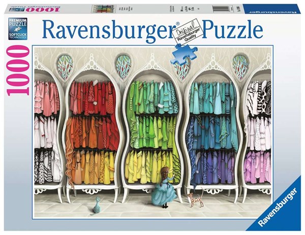Ravensburger (14996) - "Fantastic Fashionista" - 1000 piezas