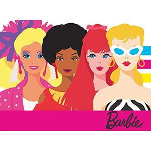 Ravensburger (15019) - "Barbie's 60th Anniversary" - 500 piezas