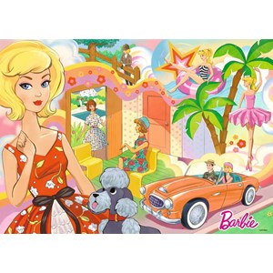 Ravensburger (15021) - "Vintage Barbie" - 1000 piezas