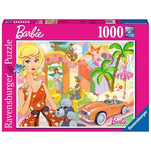 Ravensburger (15021) - "Vintage Barbie" - 1000 piezas