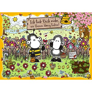 Ravensburger (15044) - "Sheepworld" - 500 piezas