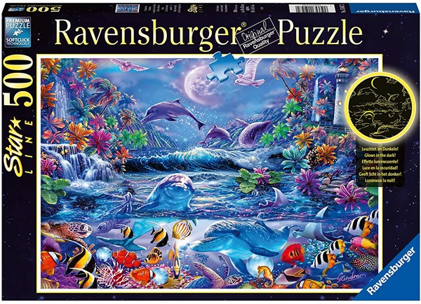 Ravensburger (15047) - "The Magic of the Moonlight" - 500 piezas