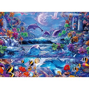 Ravensburger (15047) - "The Magic of the Moonlight" - 500 piezas