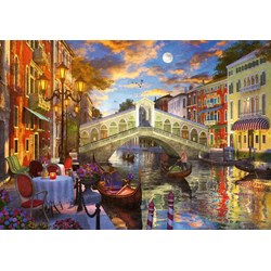 Ravensburger (15286) - "Sunset Over Rialto" - 1000 piezas