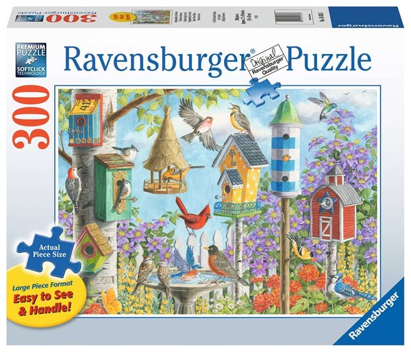 Ravensburger (16436) - "Home Tweet Home" - 300 piezas