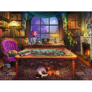Ravensburger (16444) - "Puzzler's Place" - 750 piezas