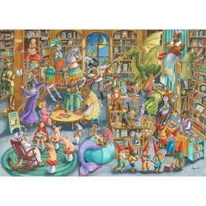 Ravensburger (16455) - "Midnight at The Library" - 1000 piezas