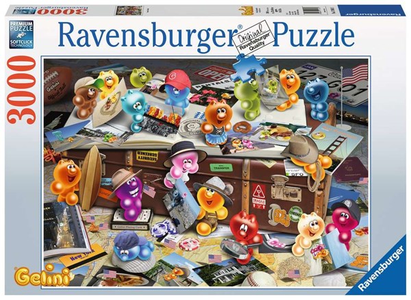 Ravensburger (17004) - "German Tourists" - 3000 piezas
