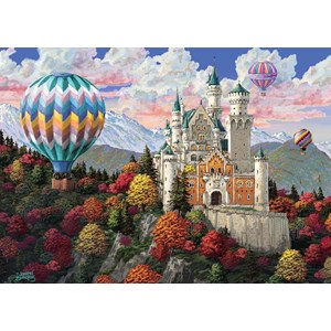 Ravensburger (19857) - "Neuschwanstein Daydream" - 1000 piezas