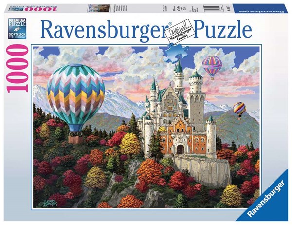 Ravensburger (19857) - "Neuschwanstein Daydream" - 1000 piezas