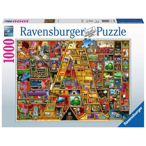 Ravensburger (19891) - "Awesome Alphabet "A"" - 1000 piezas