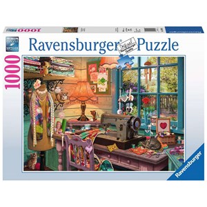 Ravensburger (19892) - "The Sewing Shed" - 1000 piezas