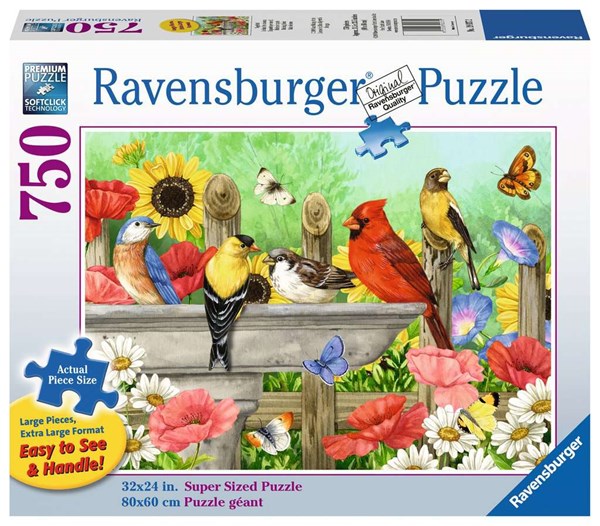 Ravensburger (19937) - "Bathing Birds" - 750 piezas