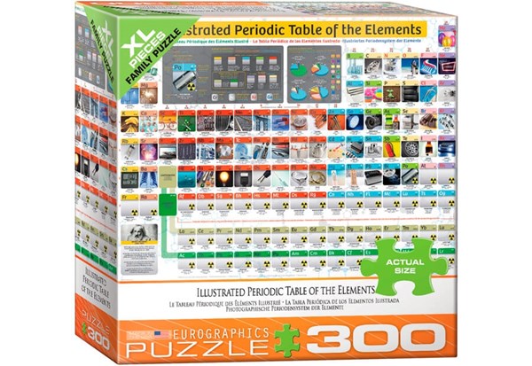 Eurographics (8300-5370) - "Illustrated Periodic Table of the Elements" - 300 piezas