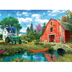 Eurographics (6000-5526) - Dominic Davison: "The Red Barn" - 1000 piezas