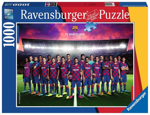 Ravensburger (19941) - "FC Barcelona, 2019/2020" - 1000 piezas